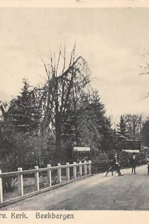 Beekbergen Gezicht op de Ned. Hervormde Kerk 1939 Veluwe HC60764 Zamów teraz