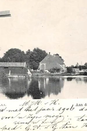 Lochem Aan de Berkel met molen 1906 HC60757 Bezpieczna płatność
