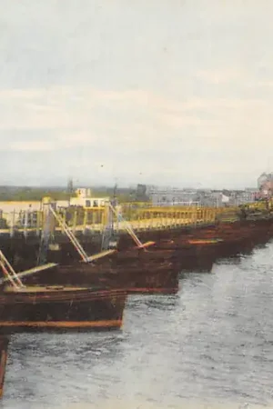 Kup teraz Vianen Schipbrug in de Lek Binnenvaart schepen Scheepvaart HC60679