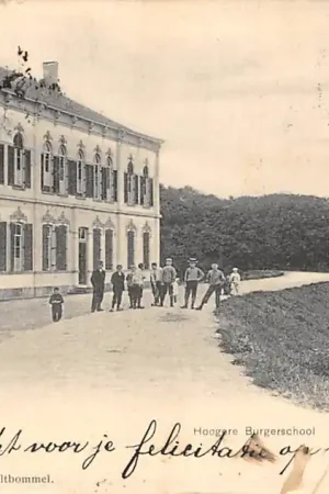 Wysoka jakość Zaltbommel Zalt-Bommel Hoogere Burger school 1905 HC60651