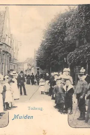 Muiden Tol brug 1901 en volk Vivat No. 2024 HC60543 Kup teraz