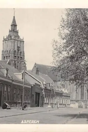 Najlepsza cena Asperen bij Leerdam Fotokaart Voorstraat Vijfheerenlanden HC60498