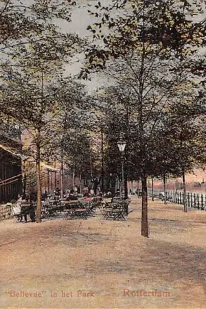 Rotterdam Bellevue in het Park aan de Maas 1907 HC60486 Kup teraz