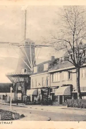 Wassenaar Gravenstraat met molen 1942 's- Gravenhage HC60339 Darmowa dostawa