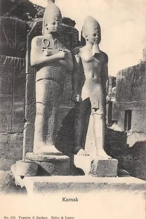 Rabat Egypte Karnak 1900 Monument Egypt Afrika Africa HC60256