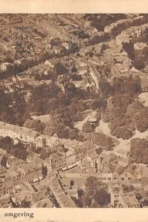 Utrecht Lucasbolwerk en omgeving Luchtfoto 1924HC60204 Ekspresowa dostawa