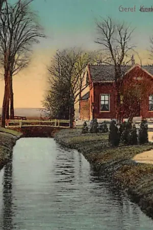 Oryginalny Mijdrecht Gereformeerde Pastorie 1916 Wilnis De Ronde Venen HC60058