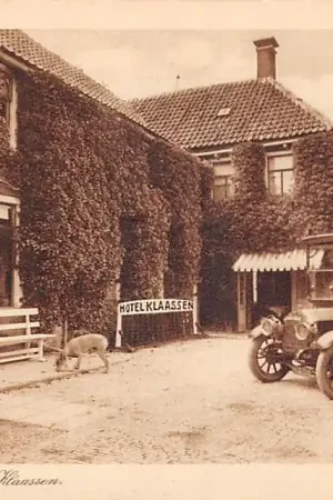 Boskoop Zijgevel Hotel Klaassen met auto 1922 HC60000 Ekspresowa dostawa