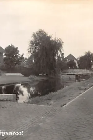 Boskoop Burg. Colijnstraat 1956 Type fotokaart HC59990 Ostatnia szansa