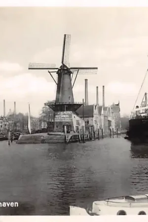 Szybka dostawa Rotterdam Oud-Delfshaven molen en zee schpen Scheepvaart HC59928