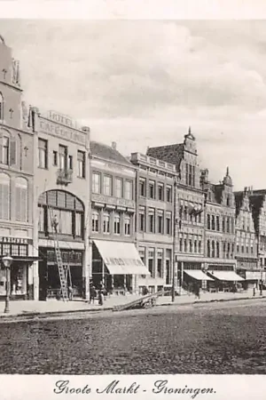 Groningen Groote Markt Martinitoren HC59847 Bezpieczna płatność