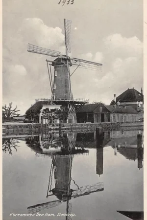Tani Boskoop Korenmolen Den Ham Gouwe 1933 Molen HC59844
