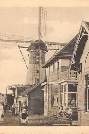 Boskoop Gouwe Ham Molen HC59836 Oryginalny