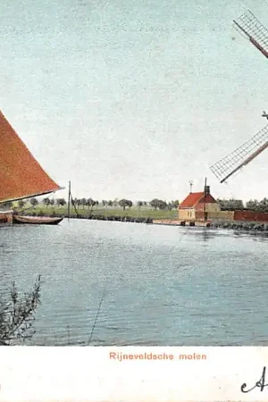 Boskoop Rijneveldsche Molen Binnenvaart schepen 1903 HC59825 Bezpieczna płatność