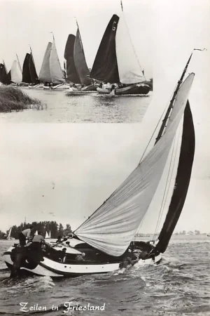 Kup teraz Zeilen in Friesland Binnenvaart schepen HC59718