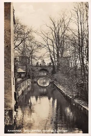 Amersfoort Poort Monnikendam vanaf de Zuidsingel 1932 Type fotokaart HC59572 Kup teraz