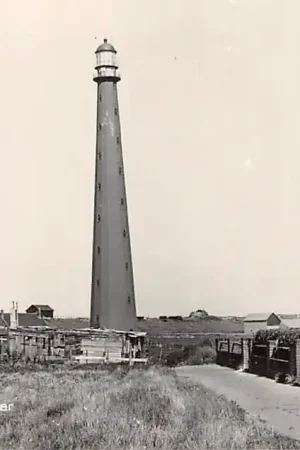 Den Helder Groeten uit 1959 Vuurtoren Lighthouse HC59675 Popularny