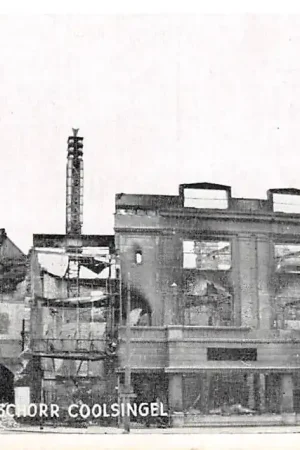 Rotterdam Coolsingel Café Pschorr na bombardement Mei 1940 WO2 HC59623 Nowość