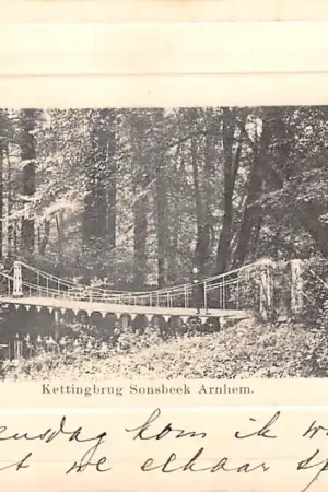 Darmowa dostawa Arnhem Kettingbrug Kasteel Sonsbeek 1901 HC59552