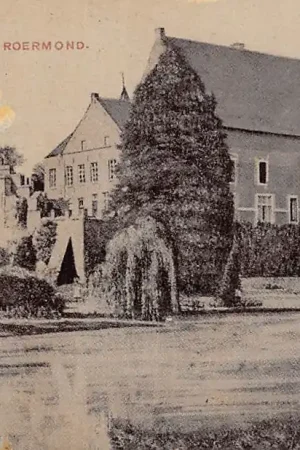 Autentyczny Roermond Histrisch Kasteel der Graven Egmond en Hoorn 1910 Limburg HC59543