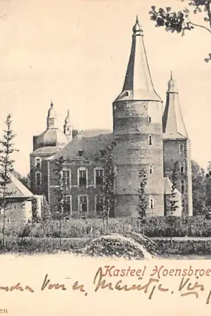 Ostatnia szansa Hoensbroek Kasteel Hoensbroeck bij Heerlen 1903 Limburg HC59354