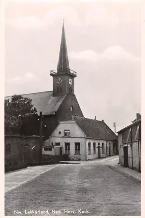 Kup teraz Nieuw Lekkerland Ned. Hervormde Kerk 1952 Alblasserwaard HC59199