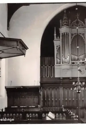 Wemeldinge Ned. Hervormde Kerk Interieur Orgel 1960 Kapelle Zuid-Beveland HC59177 Szybka dostawa