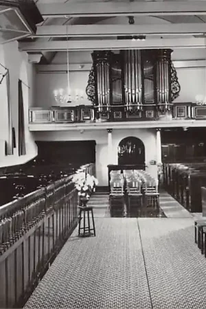 Wijckel Ned. Hervormde Kerk Interieur Orgel Tussen Balk en Sloten HC59173 Darmowa dostawa