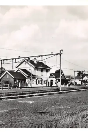 Szybka dostawa Oudenbosch Station Spoorwegovergang Spoorwegen 1966 Noord-Brabant HC59170