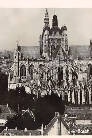 's-Hertogenbosch Panorama Basiliek St. Jan 1948 HC59456 Tylko dziś