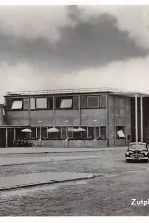 Zutphen Het nieuwe Station 1952 Spoorwegen HC59164 Oryginalny