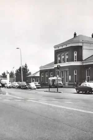Rabat Wormerveer Station 1965 Spoorwegen HC59161