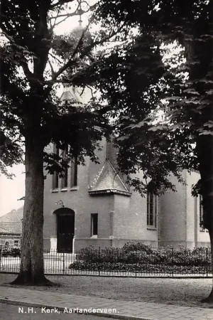 Aarlanderveen N.H. Kerk 1939 Newo fotokaart HC59146 Darmowa dostawa