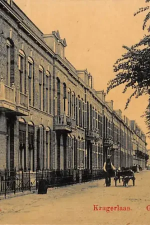 Szybka dostawa Gouda Krugerlaan 1910 Hondenkar De westkant nog totaal onbebouwd HC59032