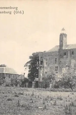 Ruïne Kasteel Doornenburg te Doornenburg 1911 Bemmel Lingewaard Betuwe HC59015 Najlepsza cena