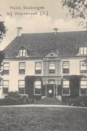 Diepenveen Huize Bosbergen 1911 Deventer Kasteel HC59010 Darmowa dostawa