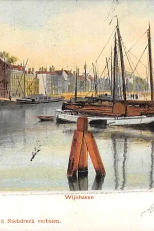 Darmowa dostawa Rotterdam Wijnhaven 1902 Schepen HC58831