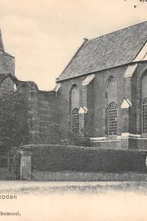 Ammerzoden Hervormde Kerk 1900 Bommelerwaard Maasdriel HC58781 Tylko dziś