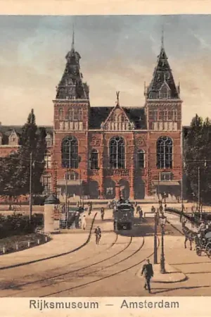 Amsterdam Rijksmuseum Tram 1927 HC58756 Niska cena