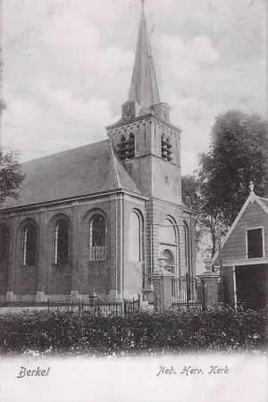 Wysoka jakość Berkel (ZH) Ned. Hervormde Kerk 1900 Rodenrijs HC58748