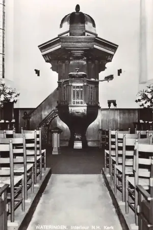 Wateringen Interieur N.H. Kerk 1970 HC58742 Oferta