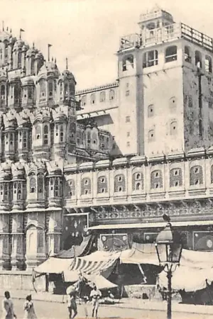Ekspresowa dostawa India Jaipur Rajasthan Maharaja's Wind Palace 1909 Kasteel Azië HC58491
