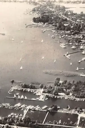 Loosdrecht Luchtfoto 1959 Hilversum HC58445 Tani