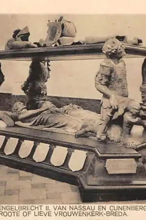 Breda Praalgraf Engelbrecht II van Nassau Groote of Lieve Vrouwenkerk Monument HC58306 Ostatnia szansa