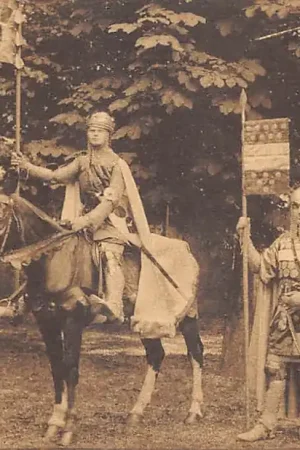 Ostatnia szansa Utrecht Lustrumfeesten 1911 Het beleg van Utrecht in 1345 Rolof van Hovele te paard Daniel v.d. Merwede HC58174