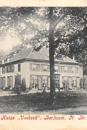 Berlicum (NB) Huize Veebeek begin 1900 Kasteel Noord-Brabant HC58152 Szybka dostawa
