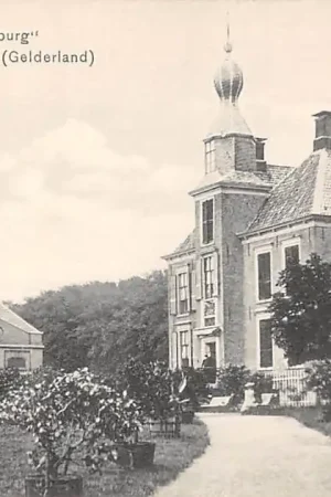 Autentyczny Hulshorst Het Kasteel Essenburg 1910 Nunspeet Veluwe HC58047