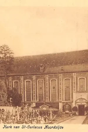 Tani Houthem Kapel van St-Gerlacus met begraafplaats Valkenburg (LB) Limburg HC58091