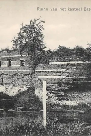 Batenburg Ruïne van het Kasteel Batenburg Wijchen 1910 HC58041 Bezpieczna płatność