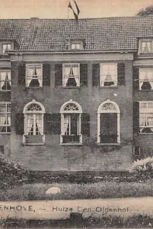 Ambt Vollenhove Huize den Oldenhof 1927 Kasteel SteenwijkerlandHC58011 Wyprzedaż
